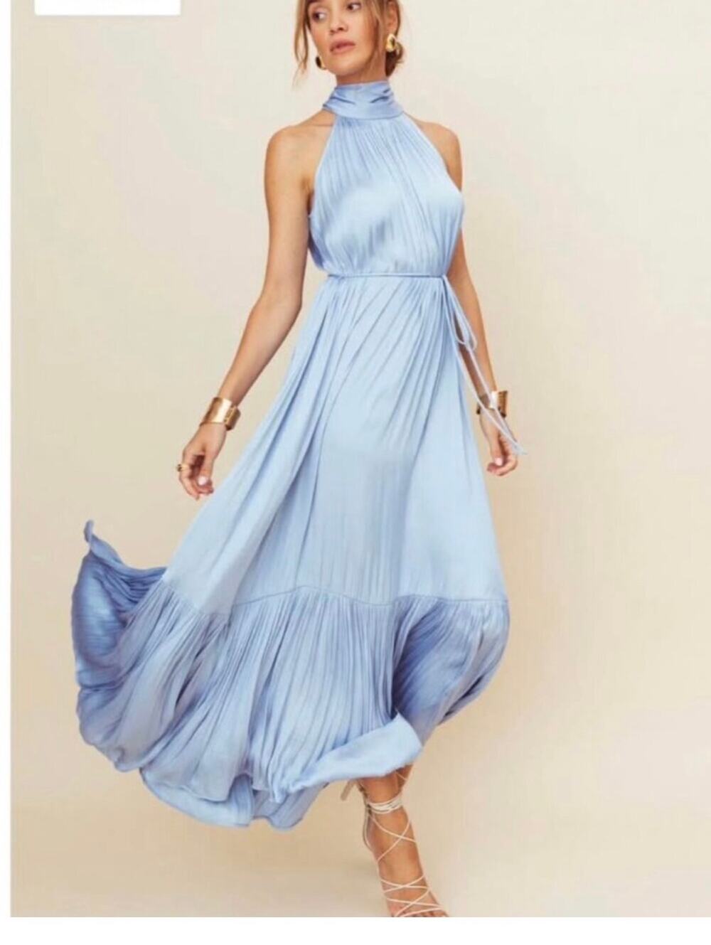 O.p.t. one pretty time 
Also sold at Anthropologie and Revolve
Anika Maxi Dress